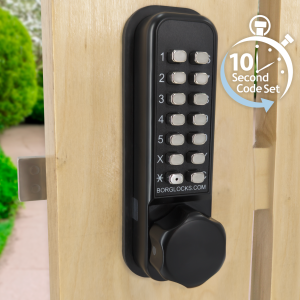 BL2605 ECP - Marine grade, knurled knob keypad & inside rim-fixed deadbolt