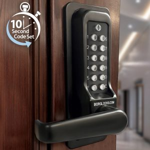 BL7071 ECP Back to back heavy duty lever turn keypad & tubular latch