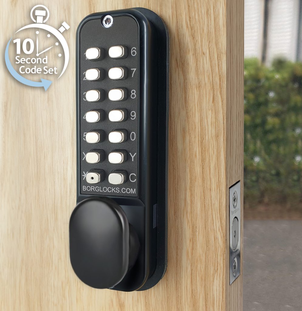 The MBL2027 MG Pro Back to Back Mortice Deadbolt Keypad Lock is an ideal Garden Gate Keypad Lock